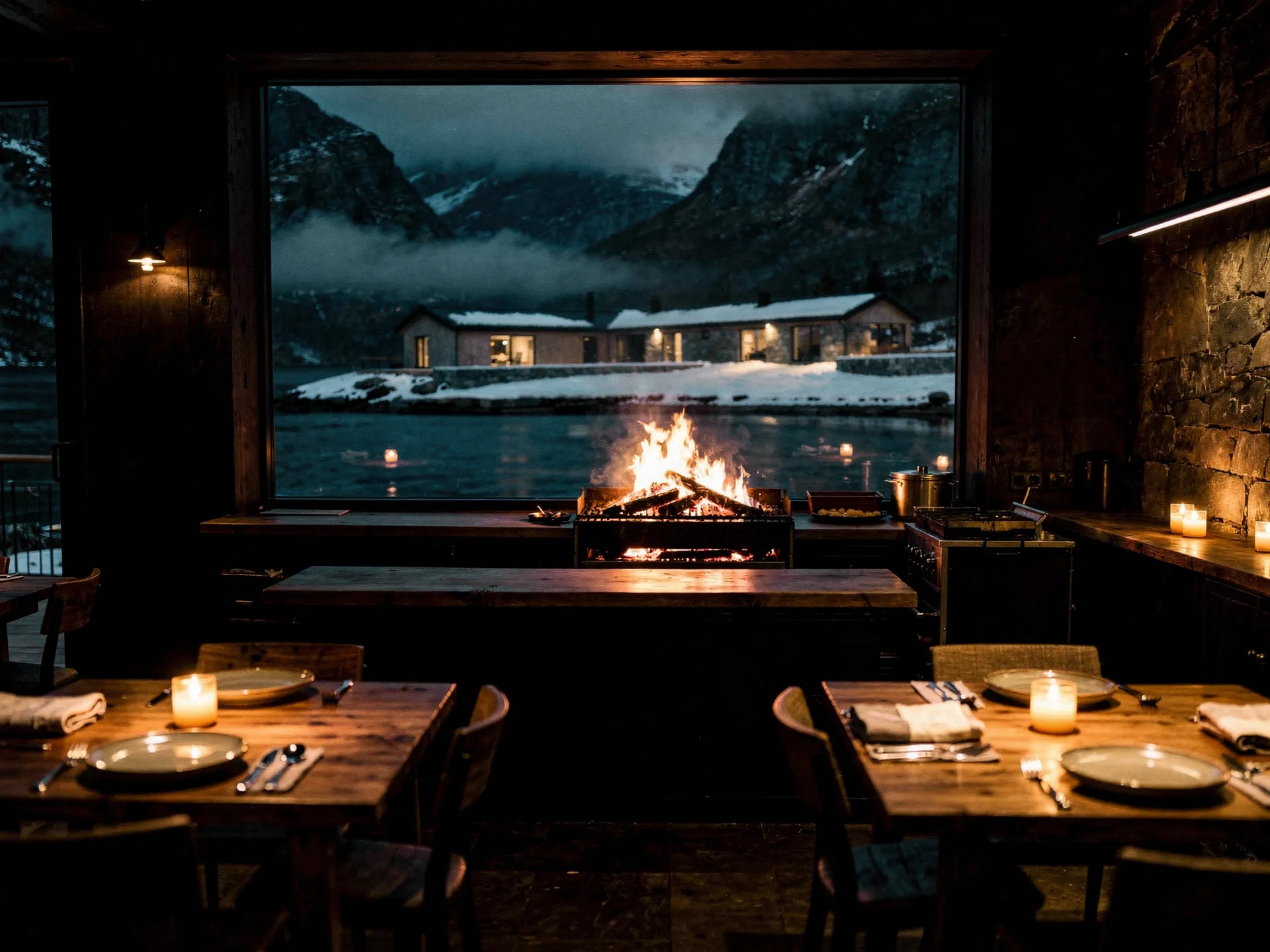Ild ved fjorden